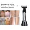Back Trimmer for Men Extreme Reach Removable Handle Power Burst Wet Dry Use Men Back Groomer Back Trimmer for Men