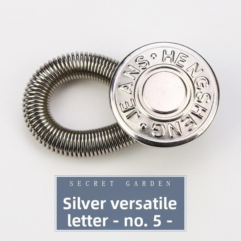 Jeans Waist-lengthening Button Detachable Button Waist-lengthening Without Sewing Adjustable Waist-lengthening Button