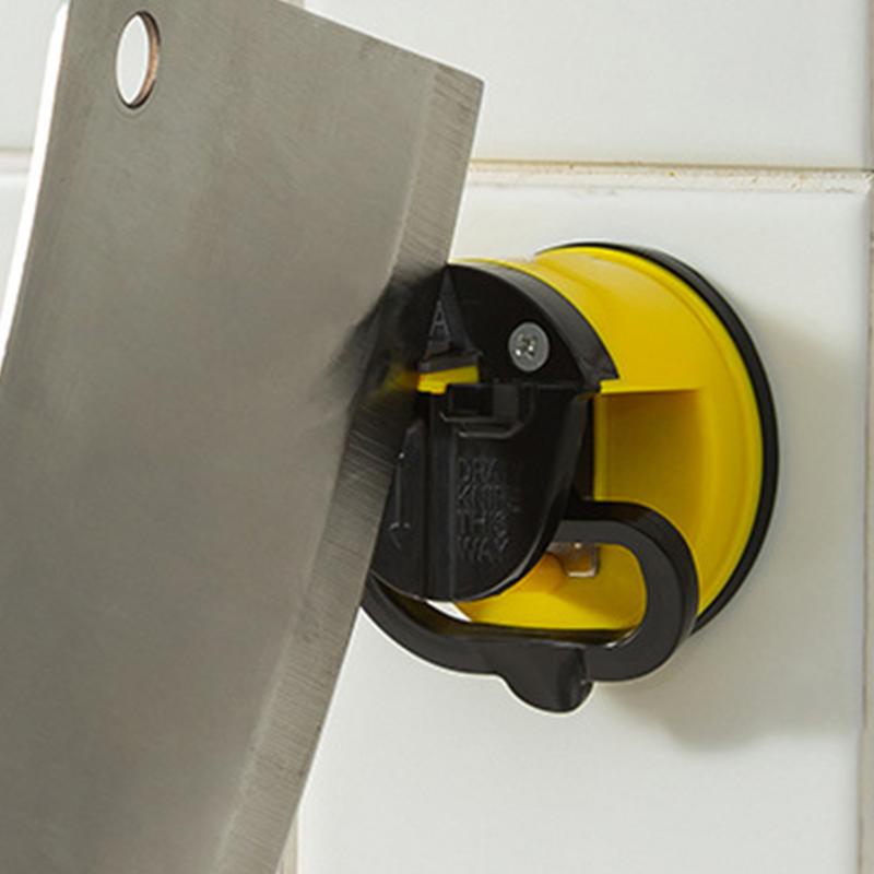 Portable Household Multifunctional Sharpening Tool with Strong Adsorption Suction Cup Small Manual Sharpening Stone