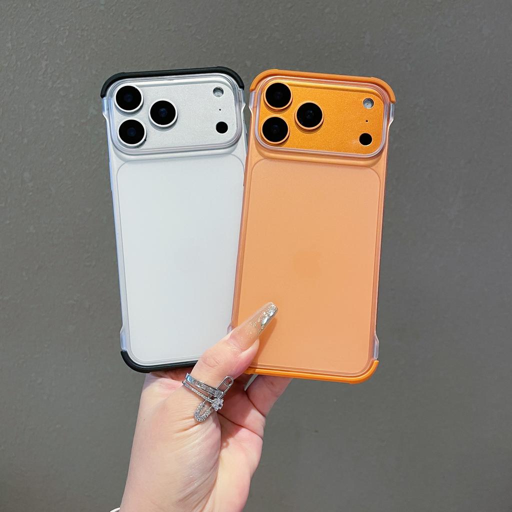 Ultra cienkie przezroczyste bezramkowe etui na For For Iphone 17 16 1 14 13 12 Pro Max 17pro Twarde tworzywo sztuczne Smukłe Odporne na wstrząsy Matowe Pokrowiec Funda