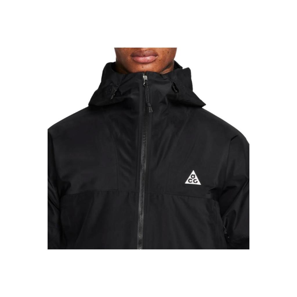 Nike Storm-FIT ADV ACG Chain Of Craters Embroidered Hooded Casual Jacket Men Jackets Black DB3559-011