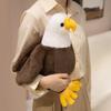 Lifelike American Eagle Owl Plush Toy Soft Stuffed Animal RealLife Bird Doll Home Decor Kids Children Boys Birthday Gift