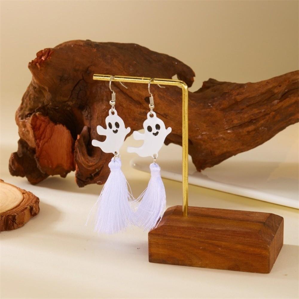 Gothic Style Halloween Earrings Exaggeration Pumpkin Dangle Earrings All Saints' Day