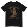 Waschbär Cowboy Wilder Väter Club Wilde Kinder zähmen T-Shirt