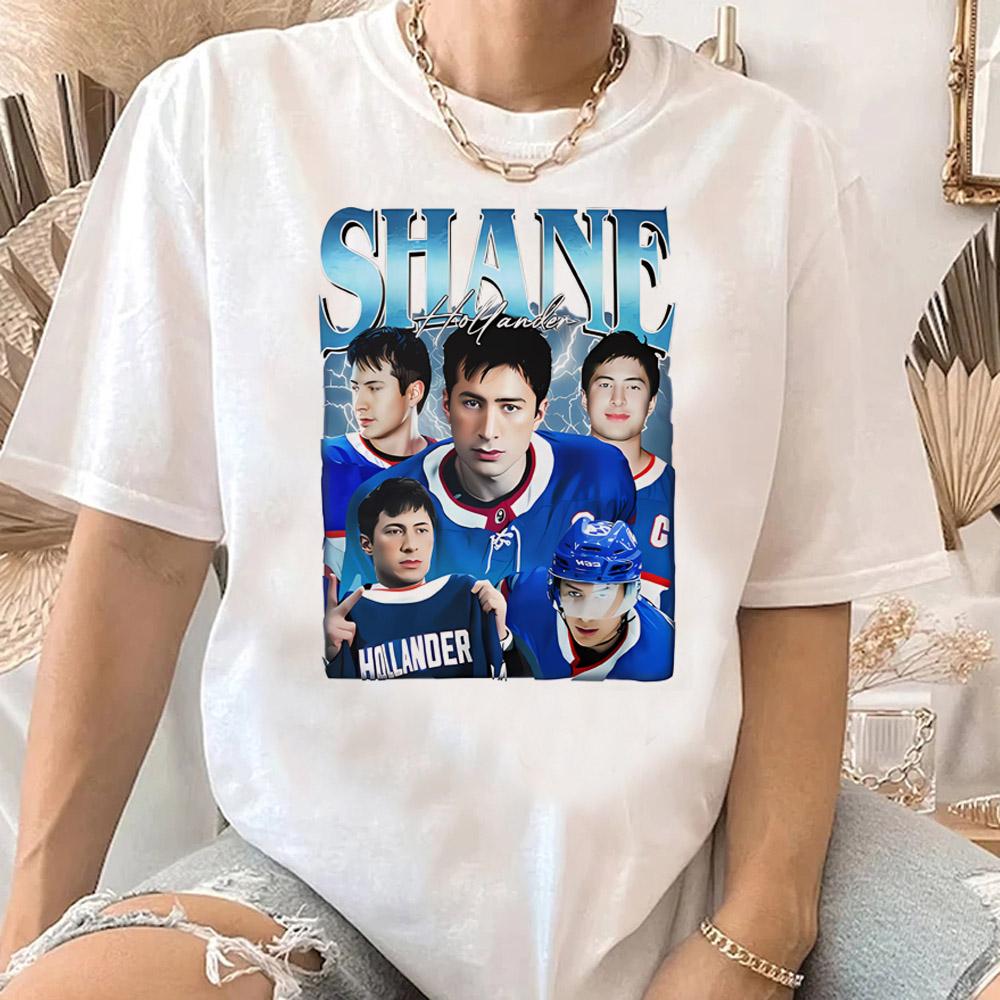 Connor Storrie Ilya Rozanov Vintage 90s Graphic T Shirts Men Women Rivalry Hockey Romance TShirt Couple Tops Tees