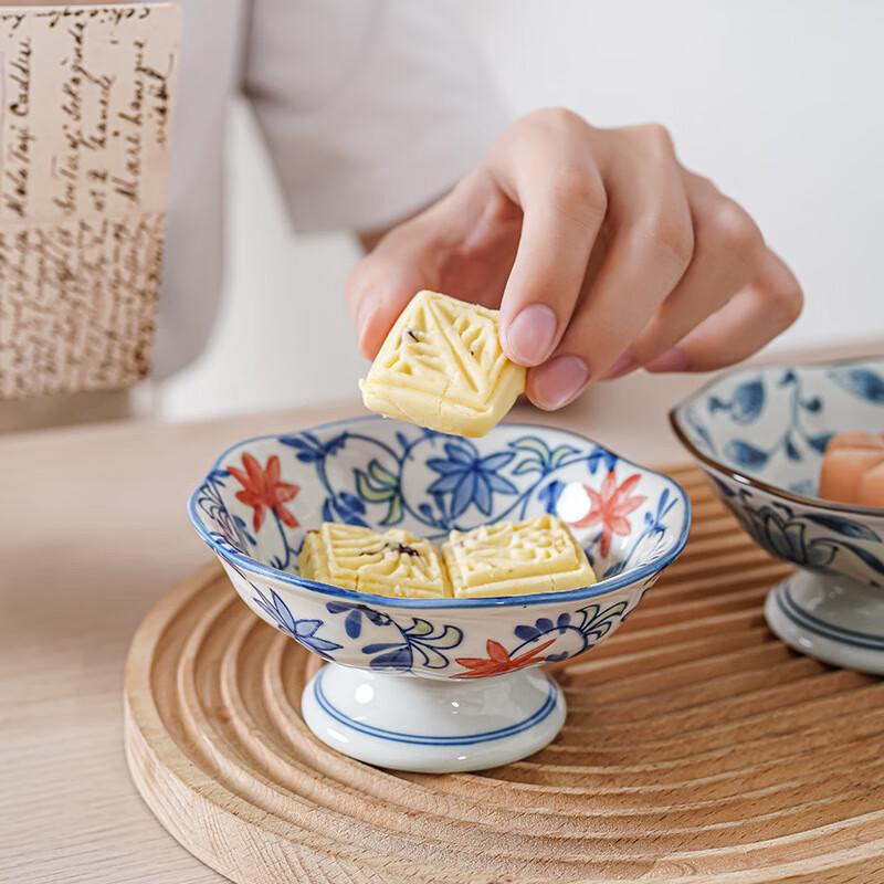 Changshen Hand-Painted Ceramic Fruit Plate