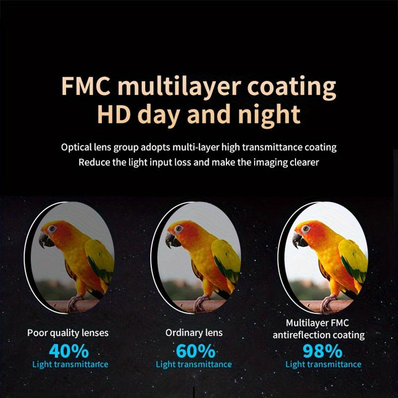 30070 all-black astronomical telescope, 15-150x zoom telescope, suitable for stargazing and moon viewing Observe 3I/ATLAS