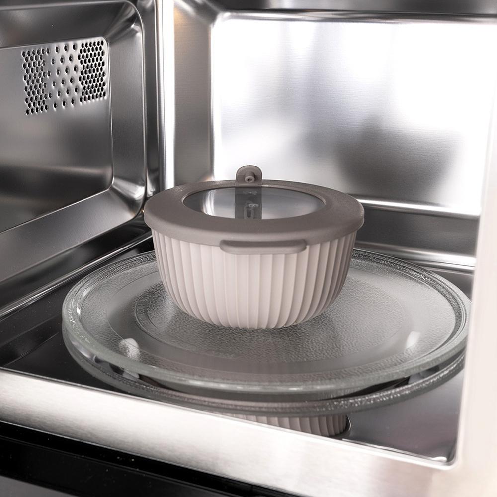 Miska Kuchenna Z Pokrywką Do Mieszania Miksowania Wyrabiania Ciasta 0,5L