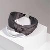Top Bow Knot Satin Cloth Headband for Women Girls Daily Shopping Head Wears Simple Ladies Hair Hoop Accessories