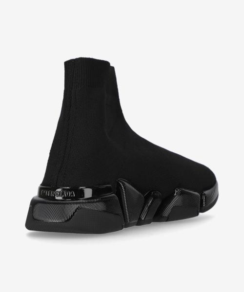 Balenciaga Baskets Speed 2.0 en Tricot Recyclé - Noir 617196W2DC31000SS25
