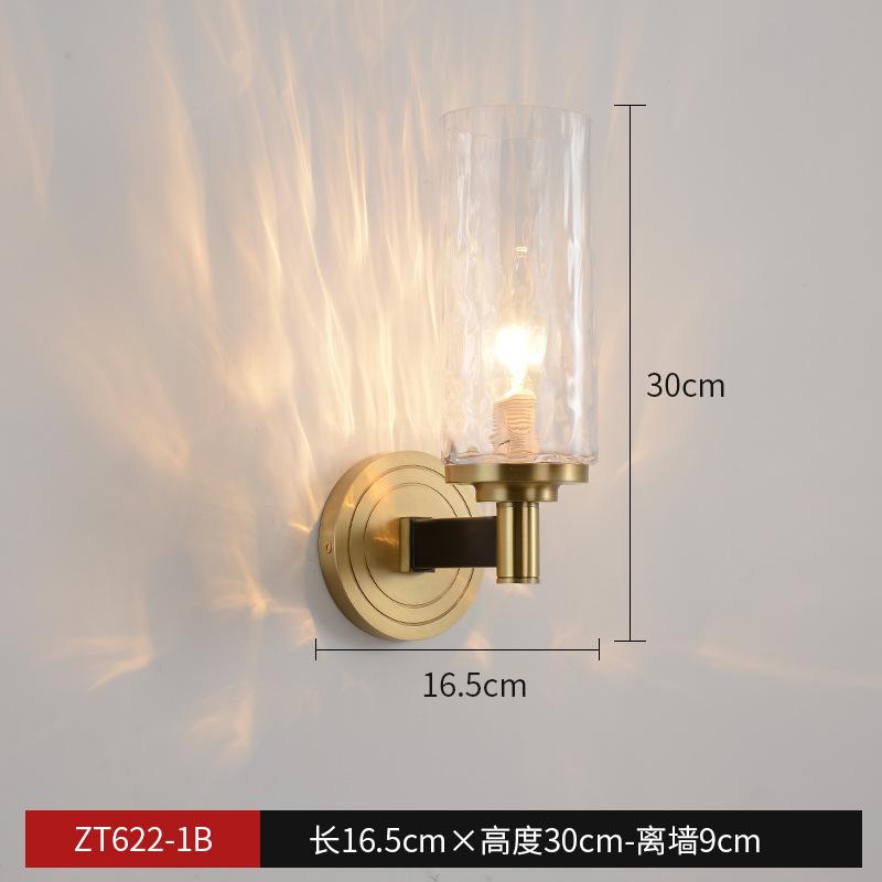 

Современные хрустальные настенные светильники Lustre, бронзовые светодиодные настенные светильники для спальни, настенные светильники для гостиной, настенные светильники для коридора, домашний декор