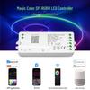 SPI Graffiti WiFi+Bluetooth Dual-Mode LED Light Strip Controller with 2.4G Remote (DR04W)