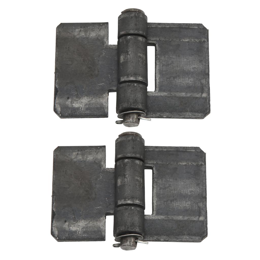 2 Pcs Door Butt Hinge 106 X 75 X 5mm Door Bearing Weld On Butt Hinges for Trailer