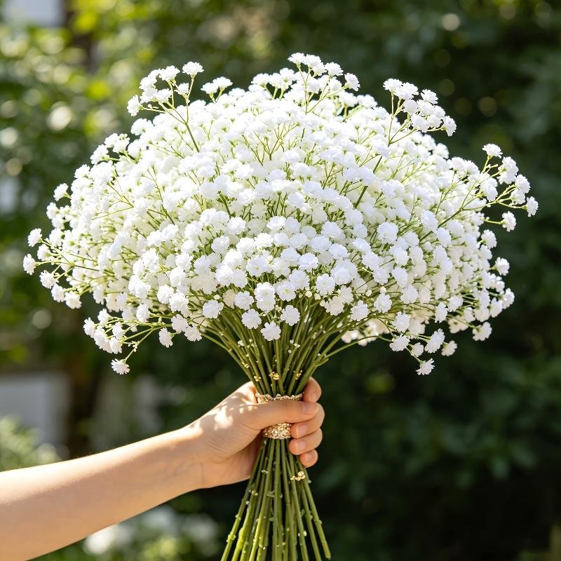 Künstliche Blumen Künstliche Schleierkraut, Farbe Künstliche Schleierkraut-Sträuße Für Hochzeitsdekoration Dekorative Requisiten Für Fotografie