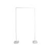 Wedding Arch Backdrop Stand with Base PVC Square Balloon Arch Frame for Wedding Birthday Party Ceremony Decor