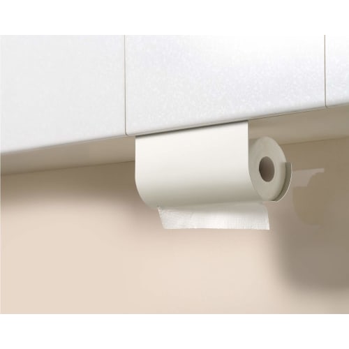 Gaona Kitchen Paper Holder, No Drilling Required, Magnetic, White, GA-PF020