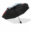 1 Stück Weihnachten Weihnachtsmann Faltbarer Regenschirm | Elegantes Design, Modisches Accessoire, Langlebige Konstruktion, Stabile Speichen yy251107024