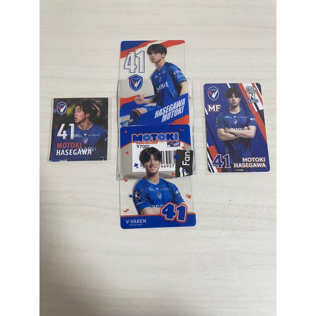 V. Farren Nagasaki Motoki Hasegawa Onsite Card Clear Card Sticker