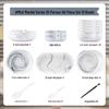 Mode Lanca Nordic Marble Ceramic Dinnerware Set