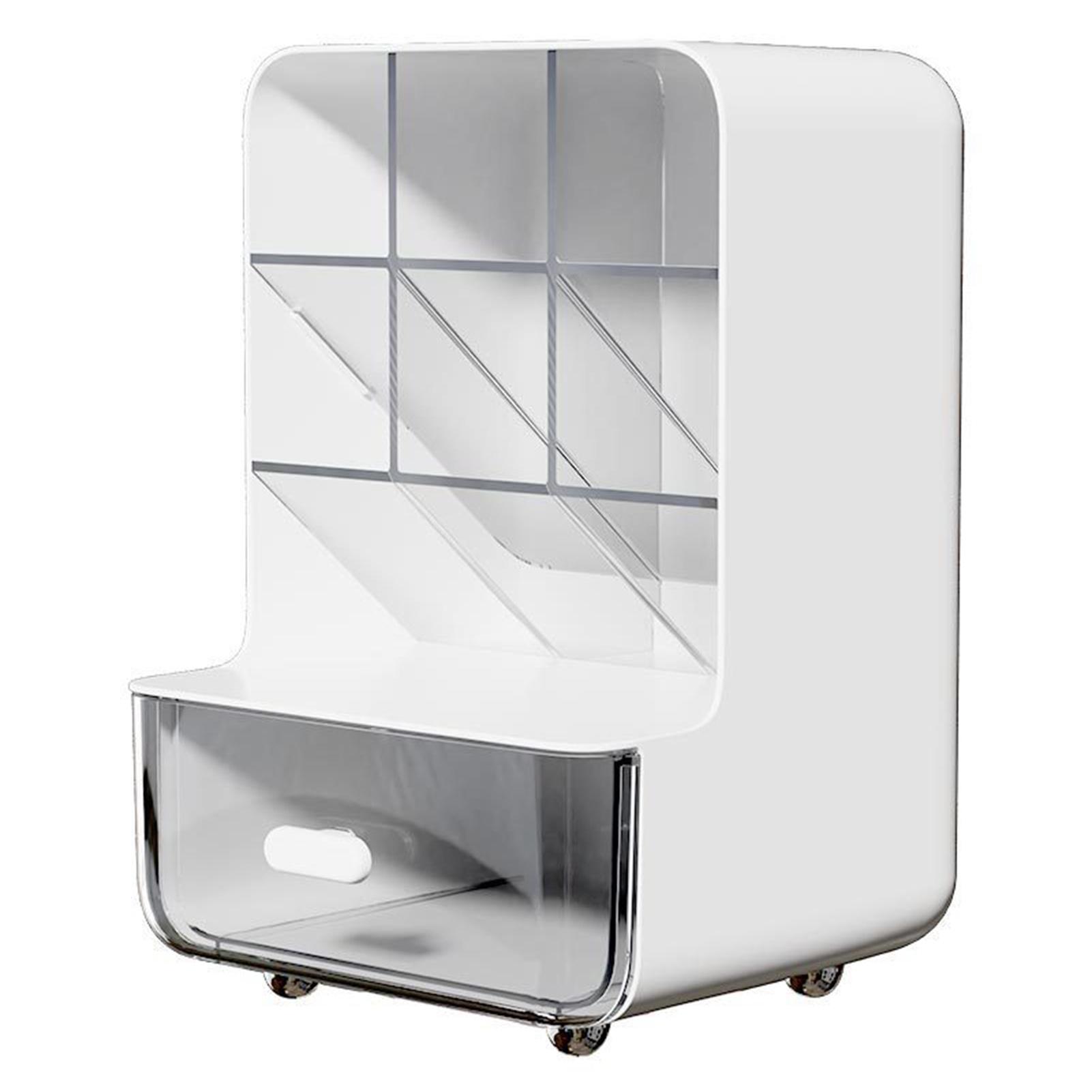

Slant Pen Holder for Desk Organizer Large Capacity Stationery Storage Box Office Desktop Accessories Student Study Supplies білий