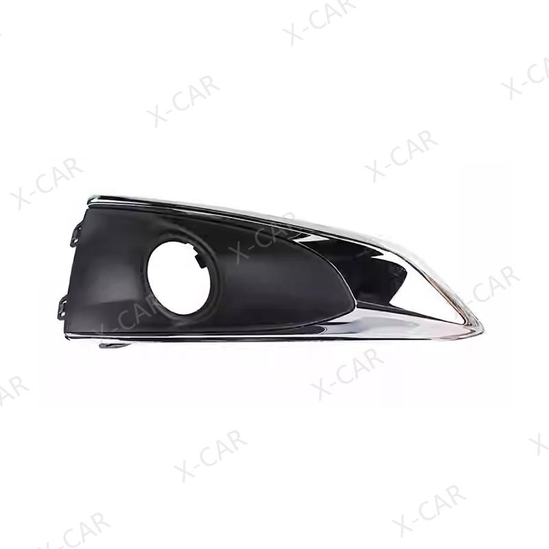 Front Bumper Fog Lamp Light Cover Frame Bezel Shell Cap Hood Lid Trim Strip For Peugeot 301 2017 2018