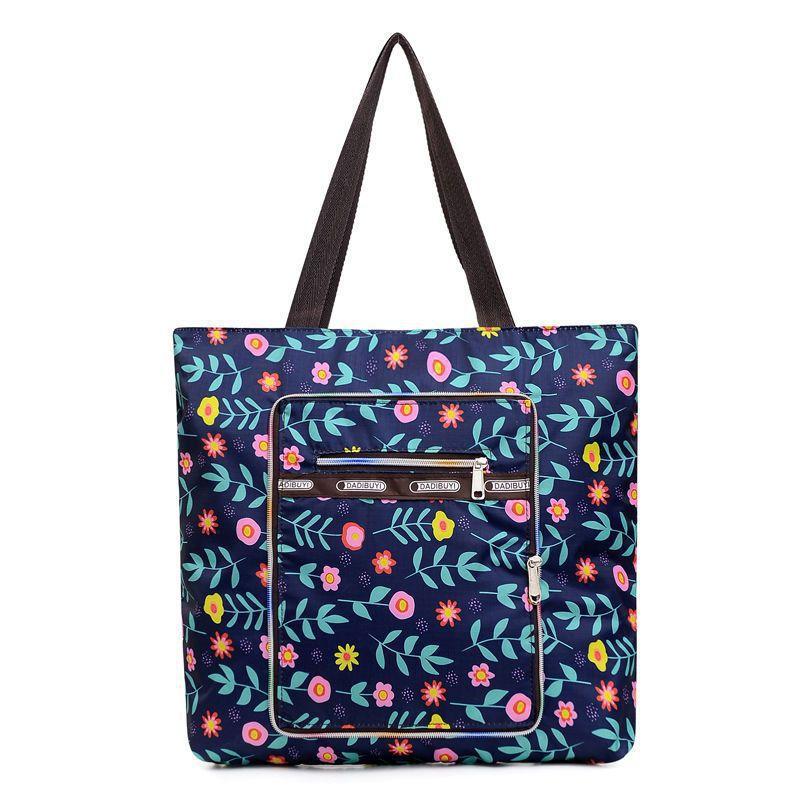 Duża lekka składana przenośna torba na zakupy przenośna o dużej pojemności przenośna torba na ramię damska torba do przechowywania