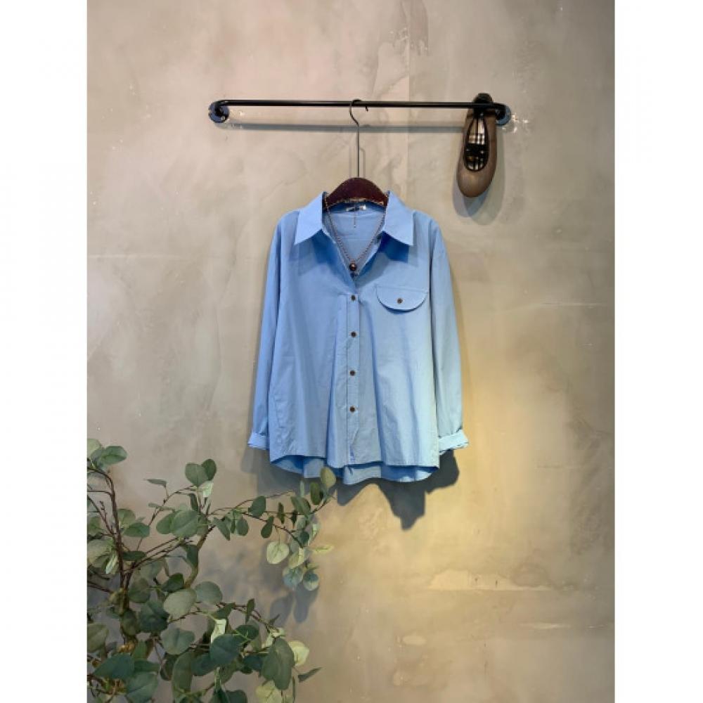 C S In The Room Women Soft Cotton Shirt aSymmetriC 5Color C