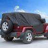 Waterproof All Weather Windshield Sunshade Leather Car Cover Fit for Jeep Wrangler JK JL 2-Door Version Exterior Accessories