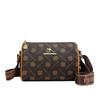 Women's Shoulder Bag Versatile Casual Retro Printed Wide Shoulder Strap Women's Bag Trendy Fashion Commuter Messenger Bag Women