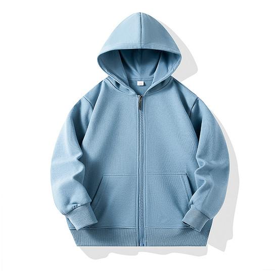 Schulkinder Reißverschluss Hoodie Kapuzenpullover Jacke Kinder Freizeit Outdoor Outfits Jungen Mädchen Oberbekleidung Sportbekleidung 15 Farben