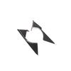Carbon Fiber 2X Front A Pillar Triangle Cover Trim For Mazda 6 Atenza 2020-2022