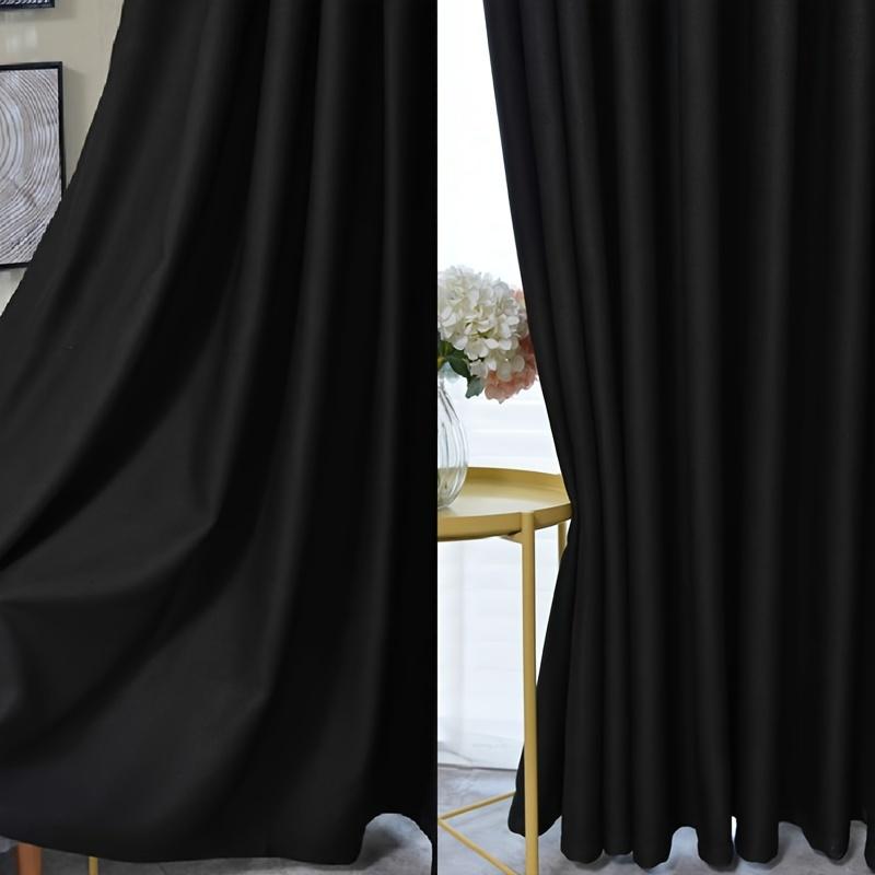 1PcThick Velvet Partition Curtain, Sunshade Insulation, Noise Reduction, No-Drill Installation, Eco-Friendly High-Density Fabric