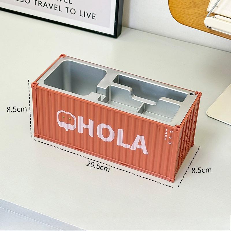 Creative Imitation Container Model Storage Box Ornament Home Study Office Desktop Pen Scissors Storage Tool Box