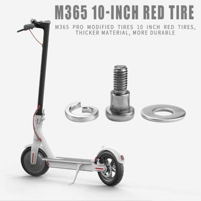 2 Pcs Scooter Rear Wheel Fixed Bolt Screw Metal Fixed Screw Replacement for Xiaomi M365/PRO Electric Scooter Parts Accessories