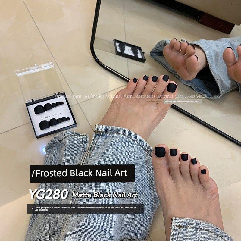 

Модный нишевый стиль летний однотонный матовый износостойкий YG280-Toe Wear Armor-Black