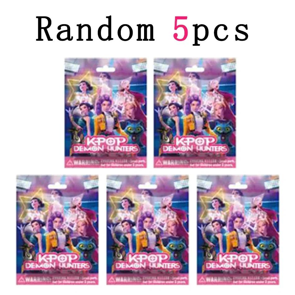 12 Stück Blindbox Kpop Dem on Hunter Kawaii Girlgroup Sammelfiguren Plüschtasche Spielzeug Rumi Mira Zoey Jinu 2-4,5 Zoll für Party