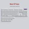 127-Key Neo XDA Height Gaming Keycaps with Russian & Korean Phonetic