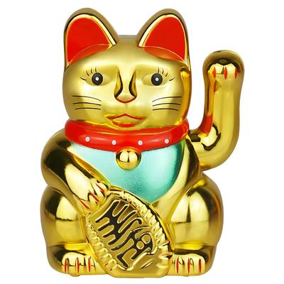 Chiński kot szczęścia Solarny kot kuszący Fortune Cat Automatyczny machający kot Słodki kot szczęścia Sztuka rzemieślnicza Dom Sklep Hotel Sklep Dekoracja