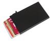 Ultra-Thin Anti-Theft Aluminum Card Holder with Automatic Pop-Up Mechanism