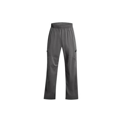 UA Unstoppable Solid Logo Breathable Elastic Waist Cargo Pants Men Pants Castle-Rock 1383782-025