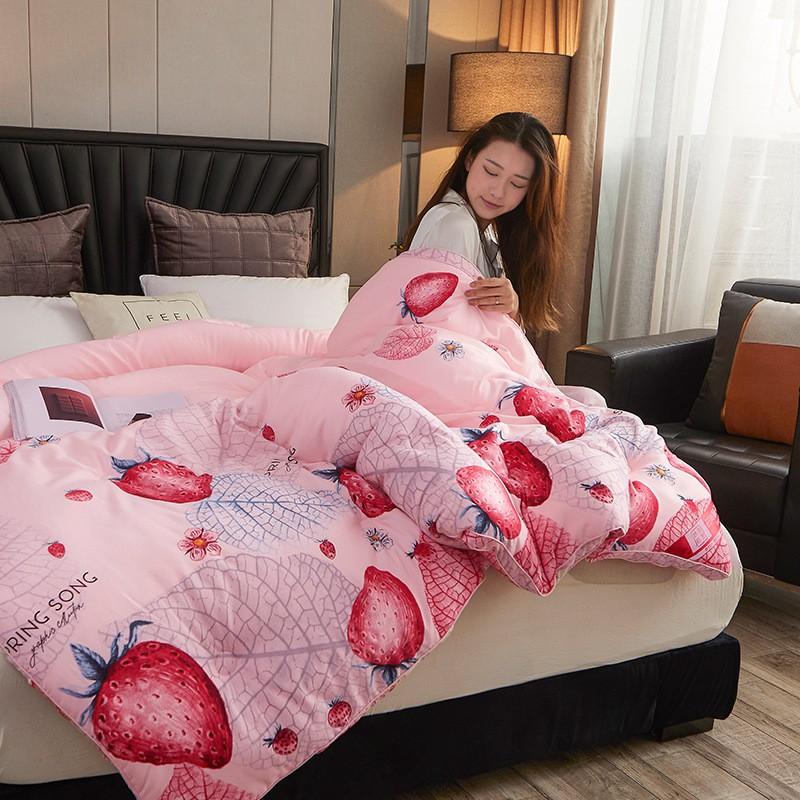 A-Class Maternal Infant Grade Cotton Soybean Quilt All Season Warm Comforter Core Gift Blanket