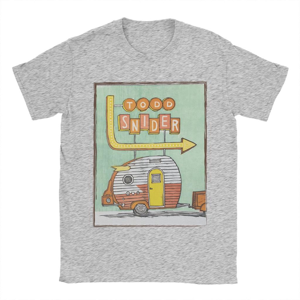 Country Music Singer Todd Snider T Shirt Summer Pure Cotton T Shirts For Men Hip Hop Design Tshirt Short Sleeve Awesome Tops