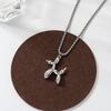 Fashionable And Creative Metal Balloon Dog Pendant Necklace Suitable For Men And Women Fun And Personalized Daily Jewelry Gifts