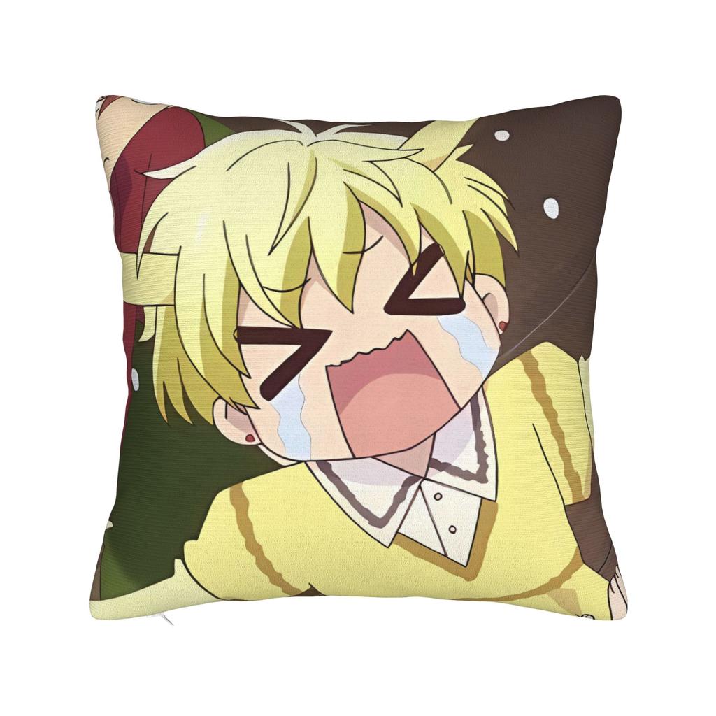 Pillow Case F-Fruits B-Baskets Tohru Honda Soft  Pillow Cover For Sofa Couch Bed Living Room Retro Trendy Pillowcases