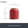 Nanshan Xiansheng Simple Ceramic Tea Jar