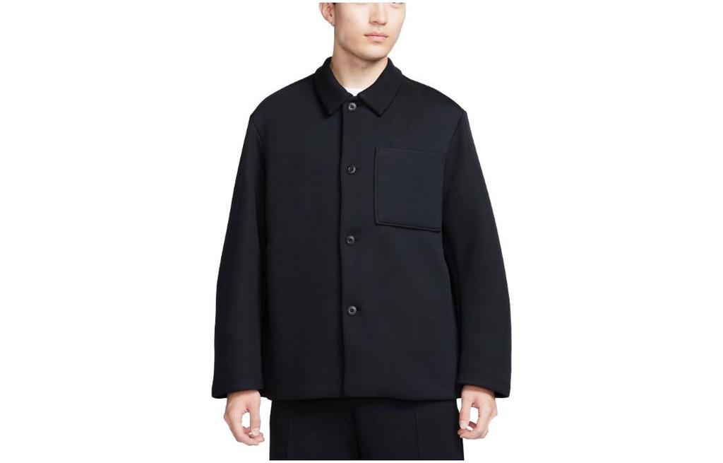 Nike Jackets Men's Black Lapel Moderate Other FB8168-010