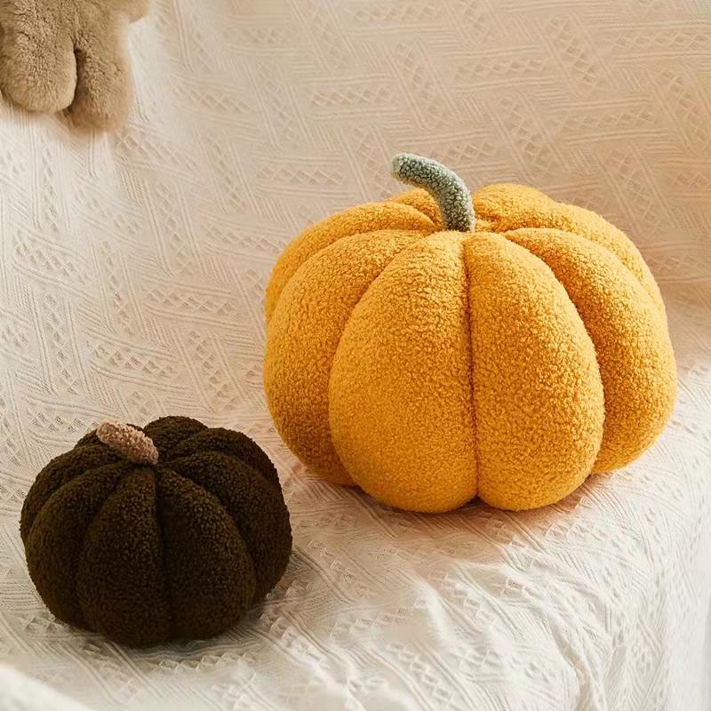 55 cm velký simulační polštář Halloween dýně Plyšové hračky Rostlina Měkká vycpaná panenka Narozeniny Halloween Dívky Dívky Party Dekor