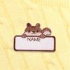 9pcs SelfAdhesive Name Patches Embroidery Cartoon Fabric Stickers for School Kids Garment Decors On Backpacks Clothing