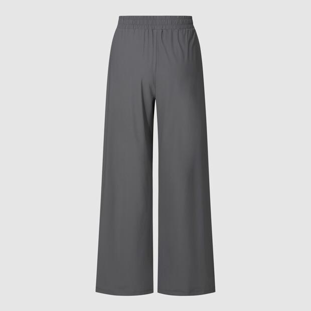 LECOQ Women'S Shade-On Cooling Tricot Wide Fit Pants - Grey Qr222Ofp41