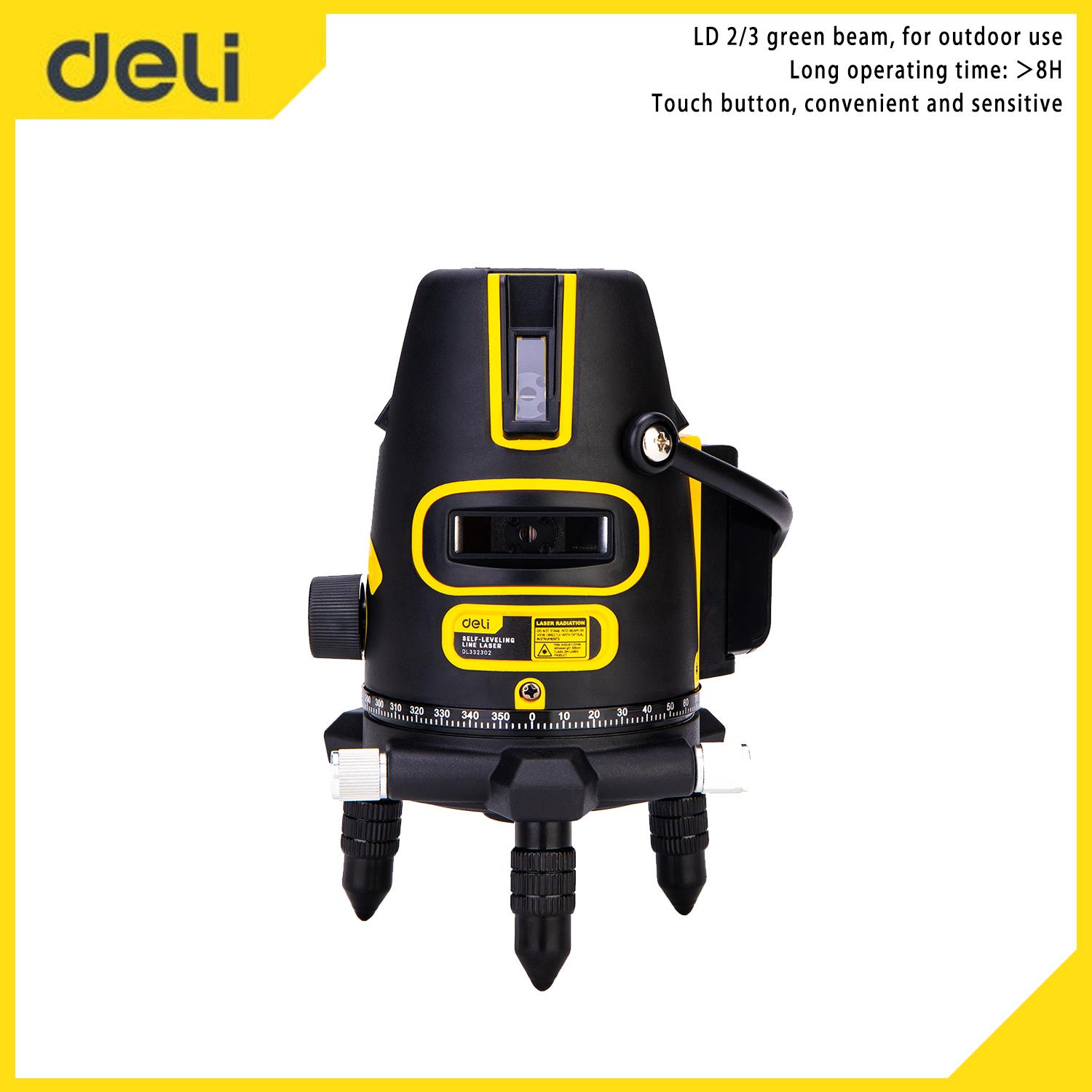 

Лазерный уровень Deli Tools 2/3 линии EDL332302